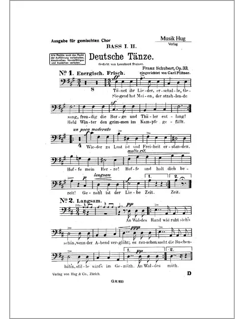 Deutsche Tänze